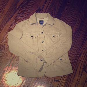 Soft corduroy jacket - beige